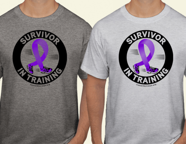 Survivor in training t-shirts available in the CNC shop
