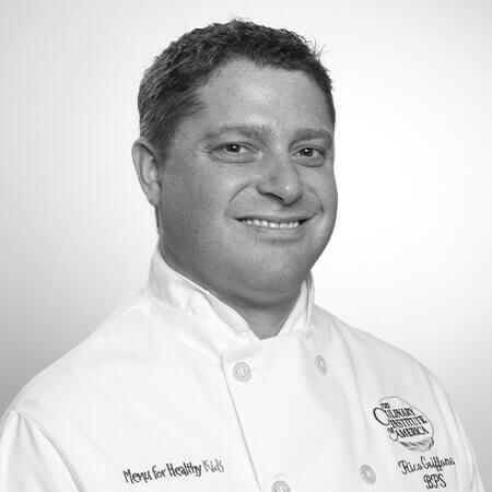 A portrait of chef Rico Griffone