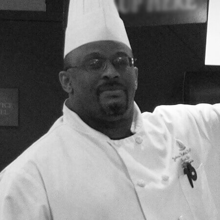A portrait of chef Shawn Fields